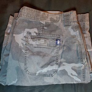 The North Face Camouflage Cargo Shorts